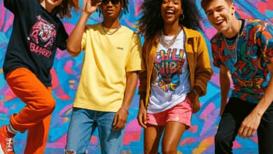 Gruppo eterogeneo di modelli della Generazione Z tra la tarda adolescenza e i primi vent'anni, con carnagioni e acconciature diverse